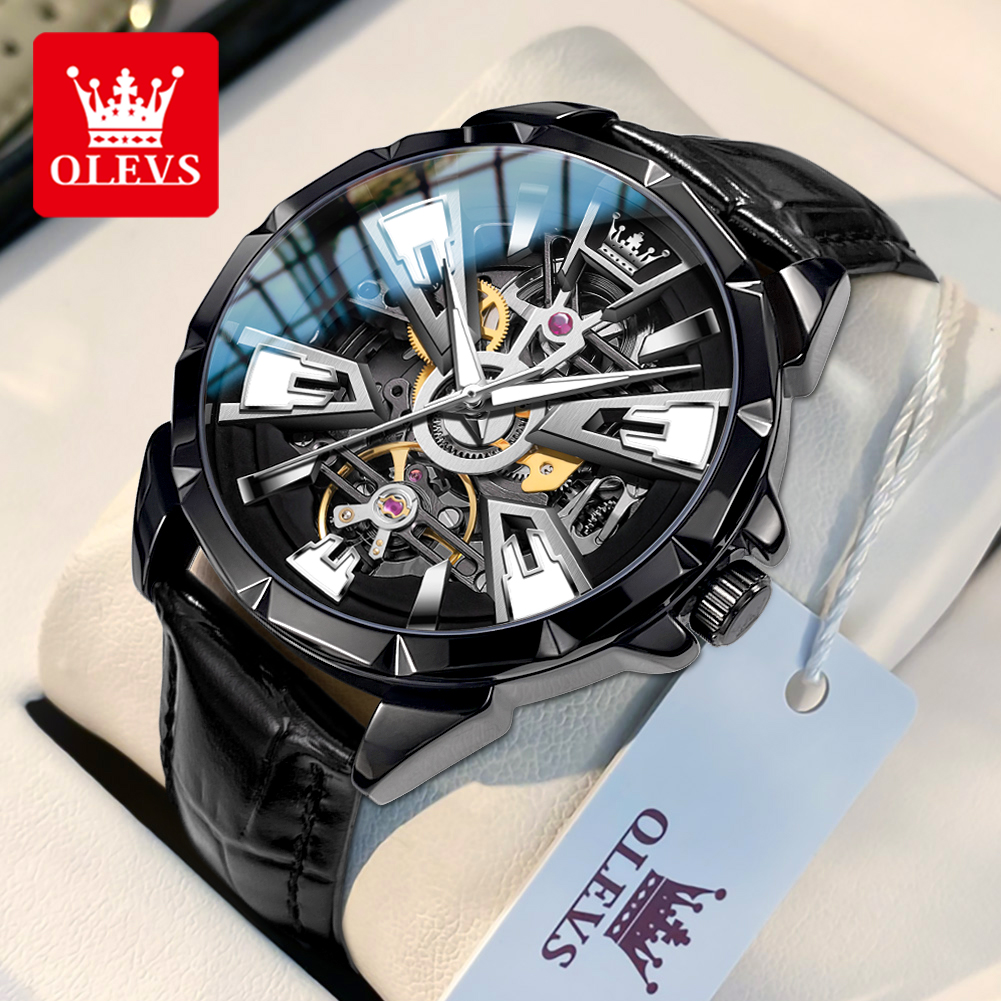 OLEVS 7051 Fashion Men's Watch - Luxury Watch Hd ulasan dan harga