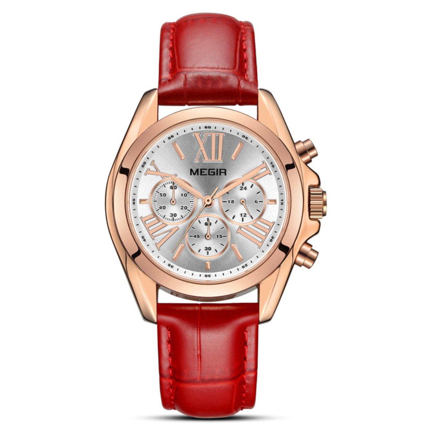 MEGIR New Luxury Leather Watch - Luxury Watch Ladies ulasan dan harga