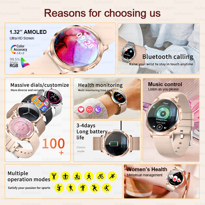 2025 New Bluetooth Call Smart  - Luxury Watch Hd ulasan dan harga