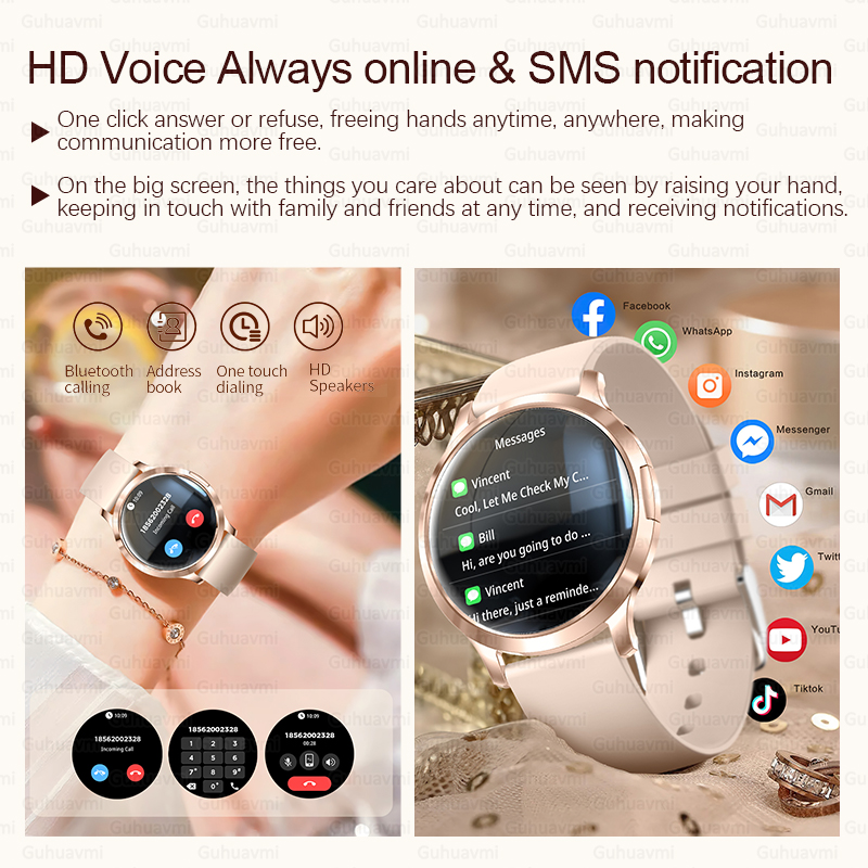 2025 New Bluetooth Call Smart  - Luxury Watch Hd ulasan dan harga
