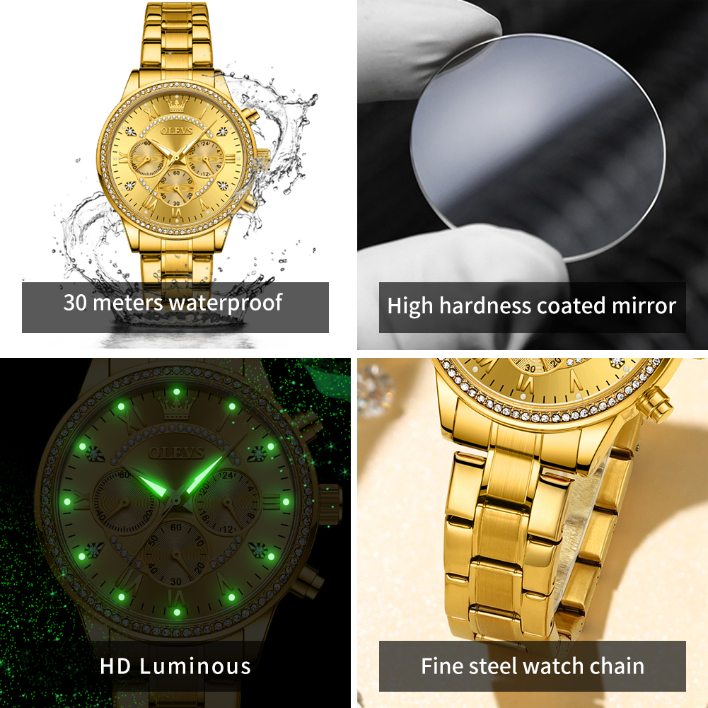 OLEVS Women's Watches Top Bran - Luxury Watch Cheap ulasan dan harga