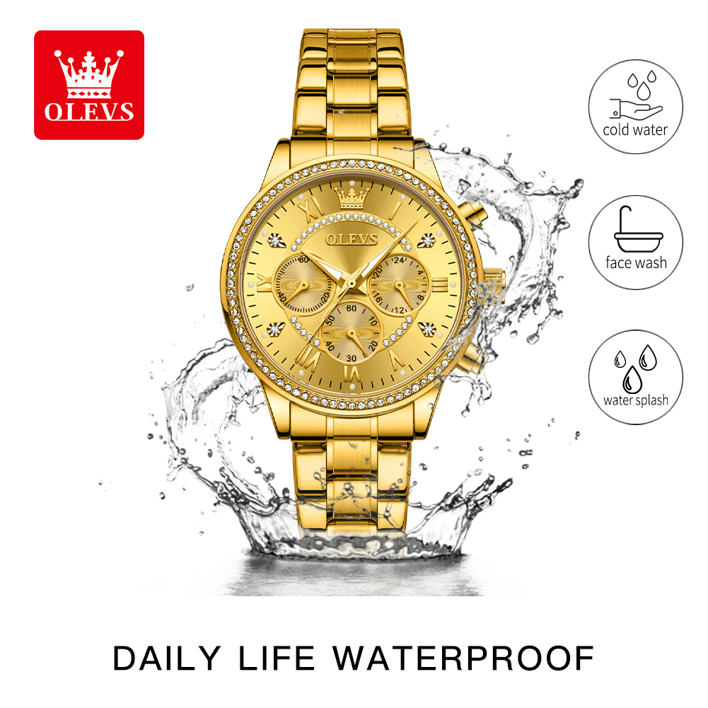 OLEVS Women's Watches Top Bran - Luxury Watch Cheap ulasan dan harga