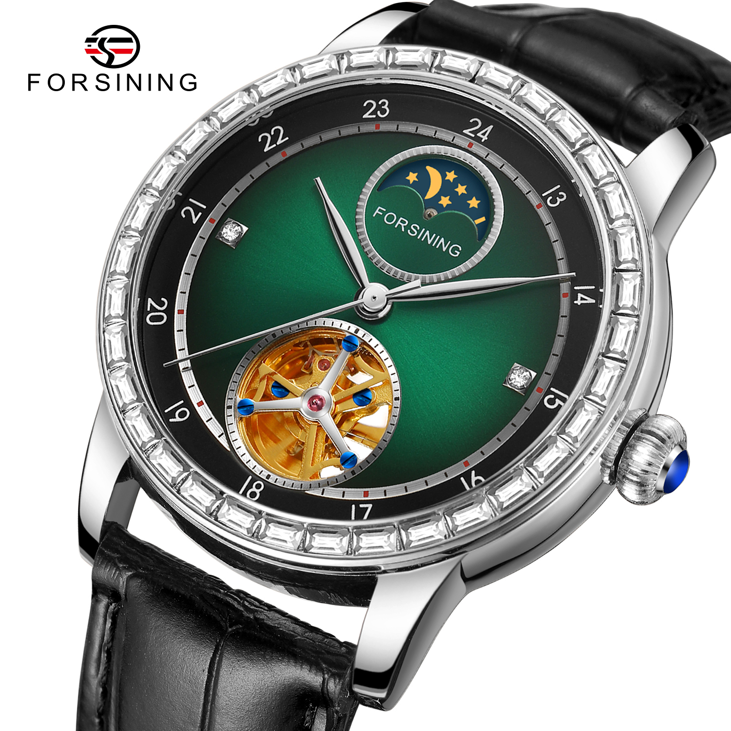 Fashion Man Luxury Jade Green  - Luxury Watch Nice ulasan dan harga