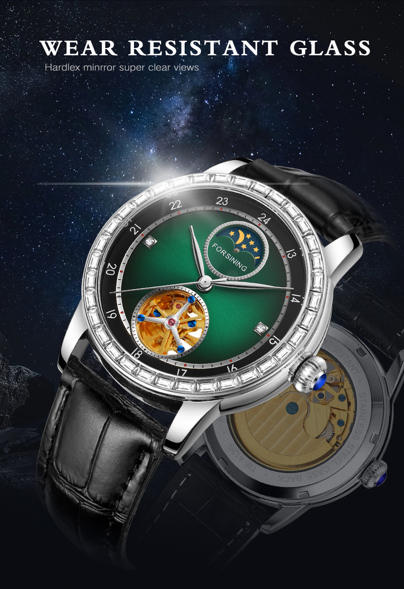 Fashion Man Luxury Jade Green  - Luxury Watch Nice ulasan dan harga