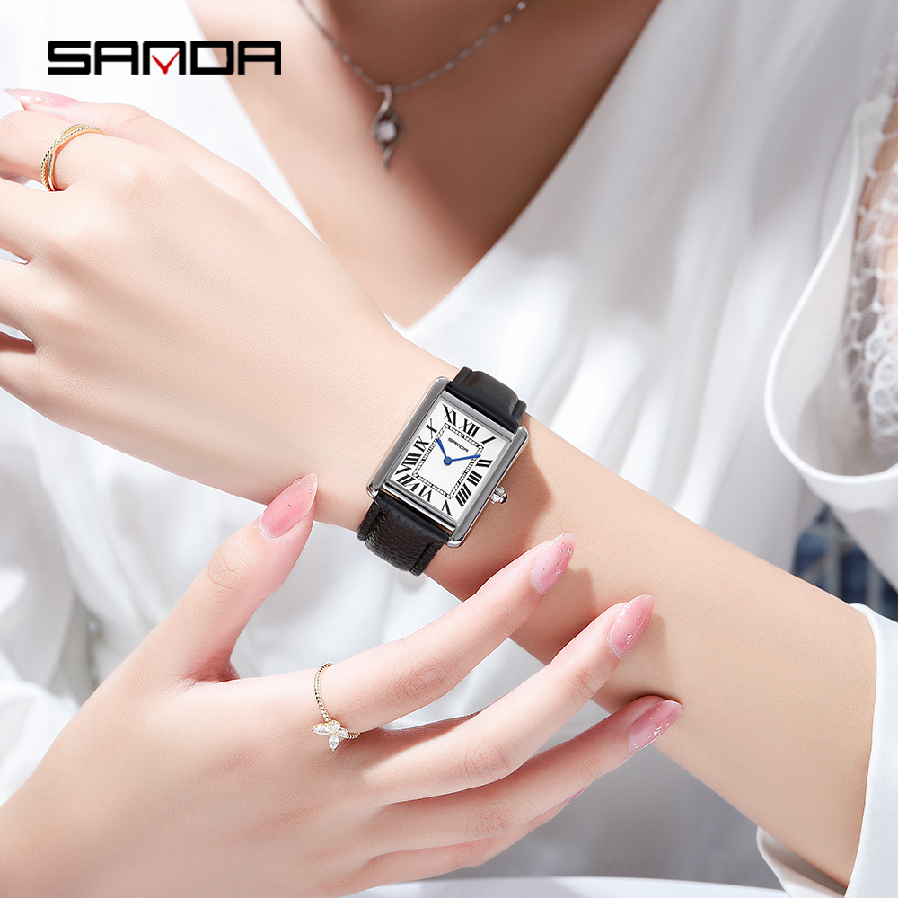 Sanda Rectangular Wrist Watche - Luxury Watch Uk ulasan dan harga