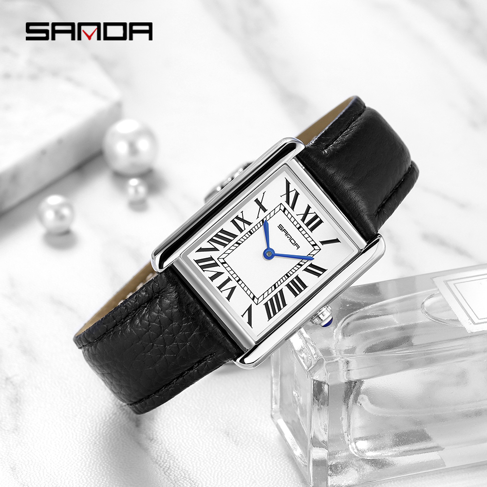Sanda Rectangular Wrist Watche - Luxury Watch Uk ulasan dan harga