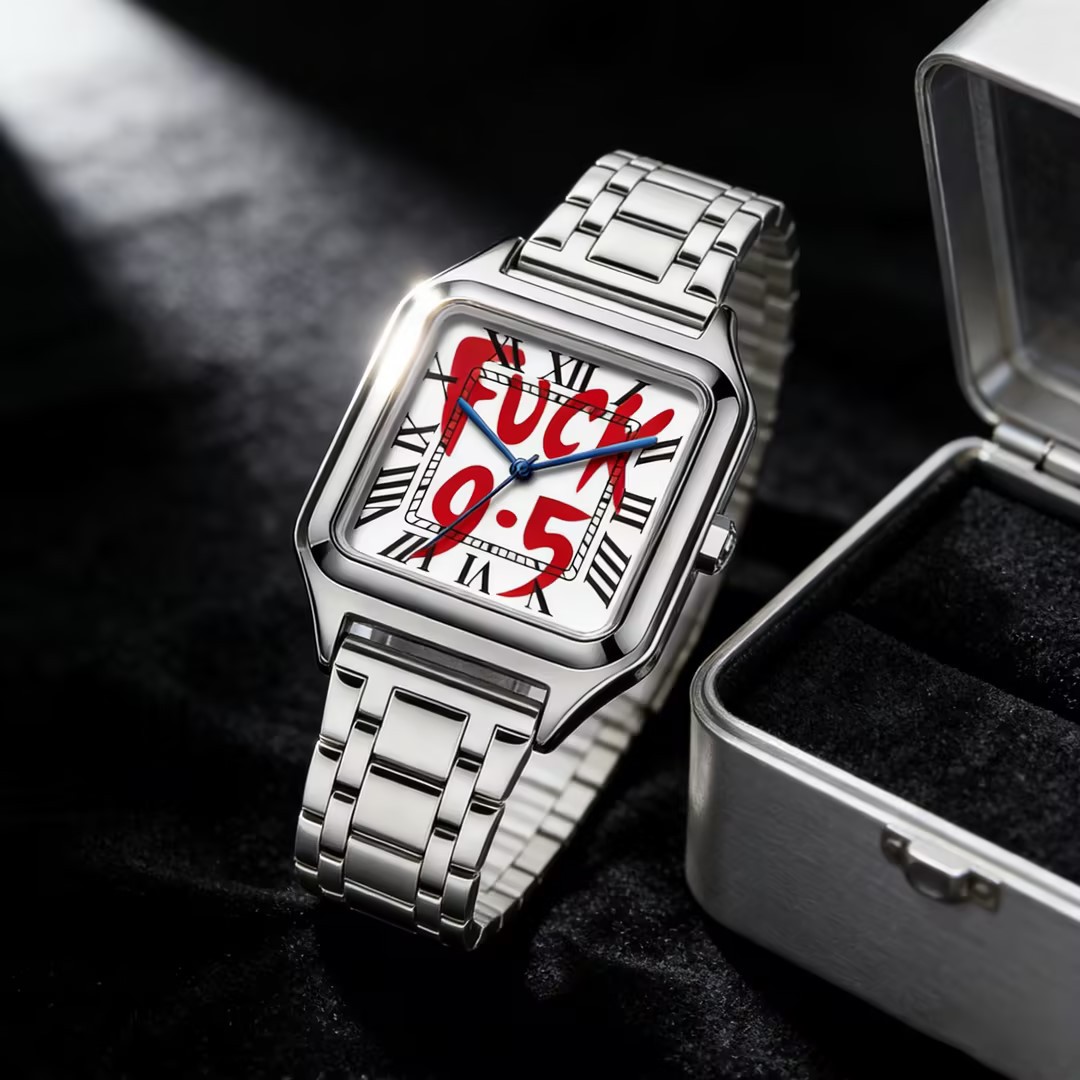 FUCK9.5 Stainless Steel Alloy  - Luxury Watch Cartier ulasan dan harga