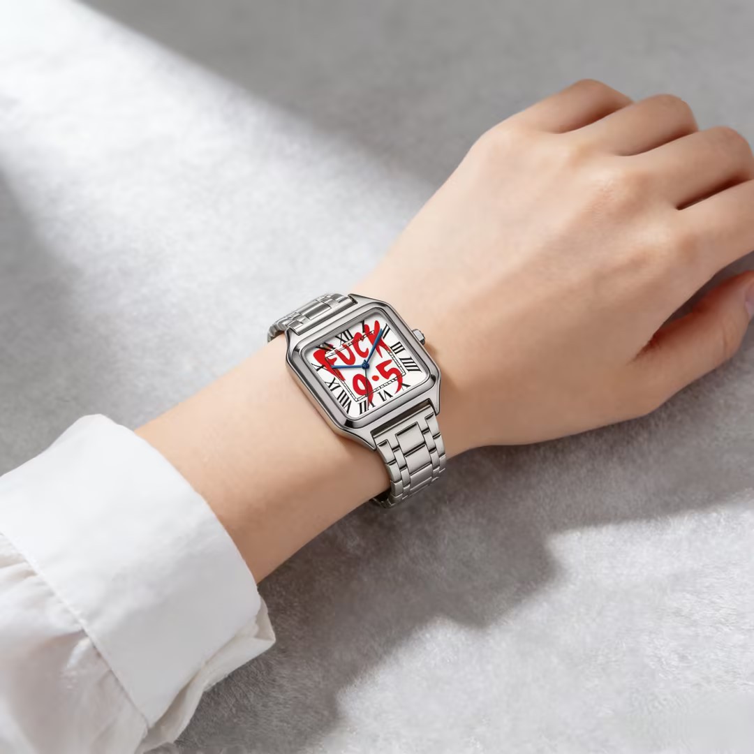 FUCK9.5 Stainless Steel Alloy  - Luxury Watch Cartier ulasan dan harga
