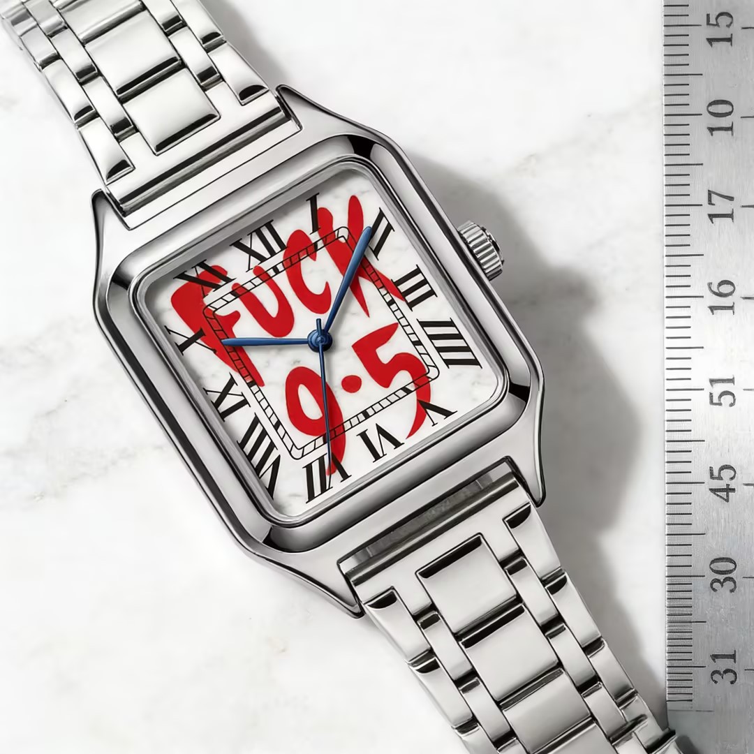 FUCK9.5 Stainless Steel Alloy  - Luxury Watch Cartier ulasan dan harga