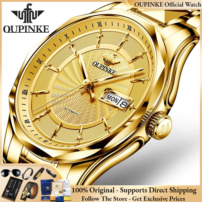 OUPINKE 3172 Men Watch Origina - Luxury Watch Hd ulasan dan harga
