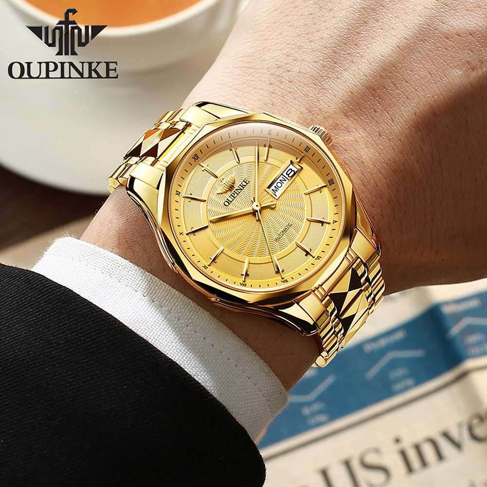 OUPINKE 3172 Men Watch Origina - Luxury Watch Hd ulasan dan harga