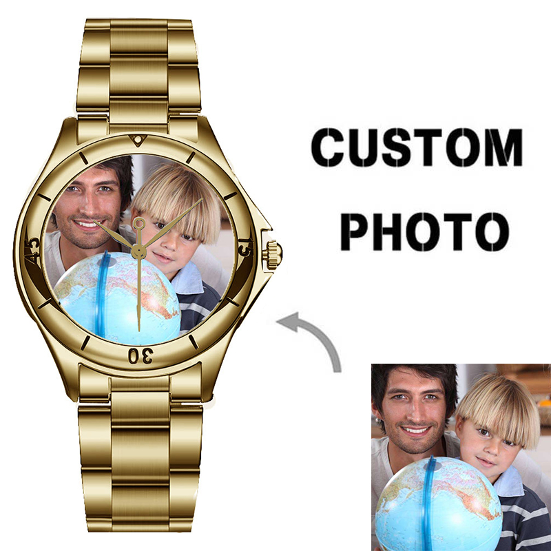 Luxury Golden Custom Design Ph - Luxury Watch Photo ulasan dan harga