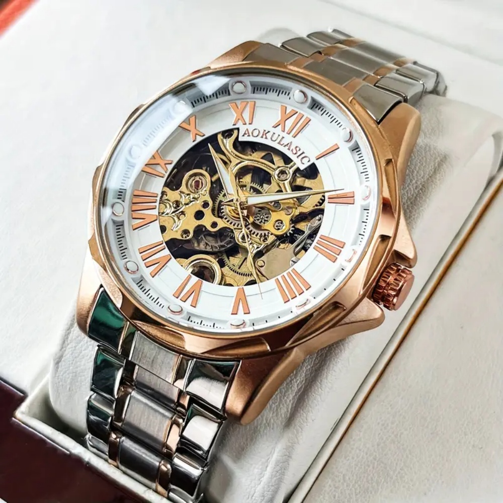 High-End Luxury Skeleton Fashi - Luxury Watch Class ulasan dan harga