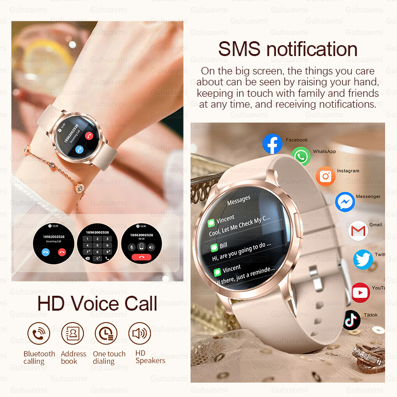 2025 New Smart Watch Women 1.3 - Luxury Watch Hd ulasan dan harga