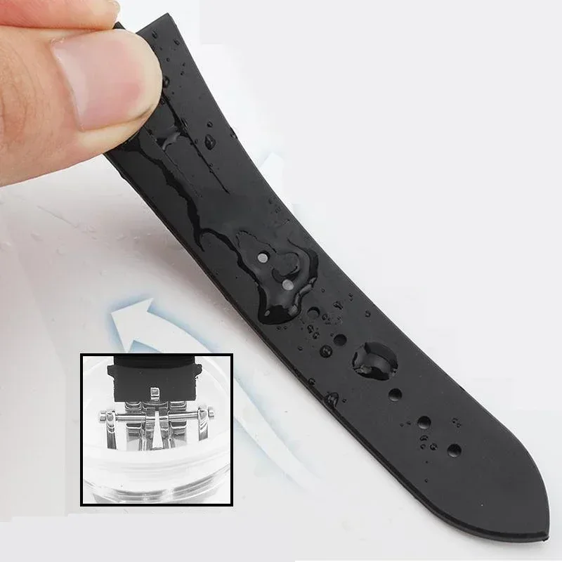 Silicone Rubber Watch Band For - Luxury Watch Constantine ulasan dan harga