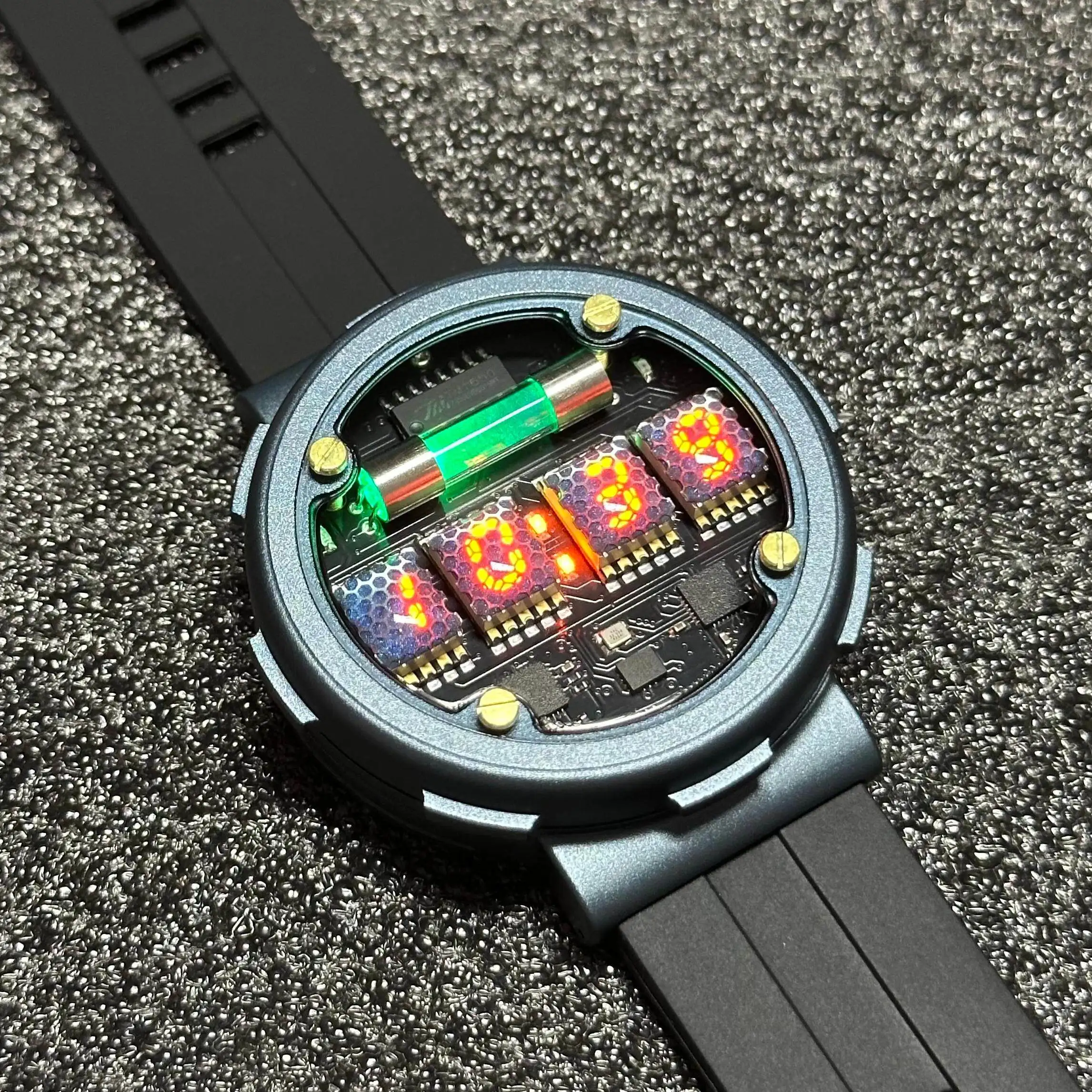 Retro Cyberpunk Nixie Tube Wat - Luxury Watch Nice ulasan dan harga