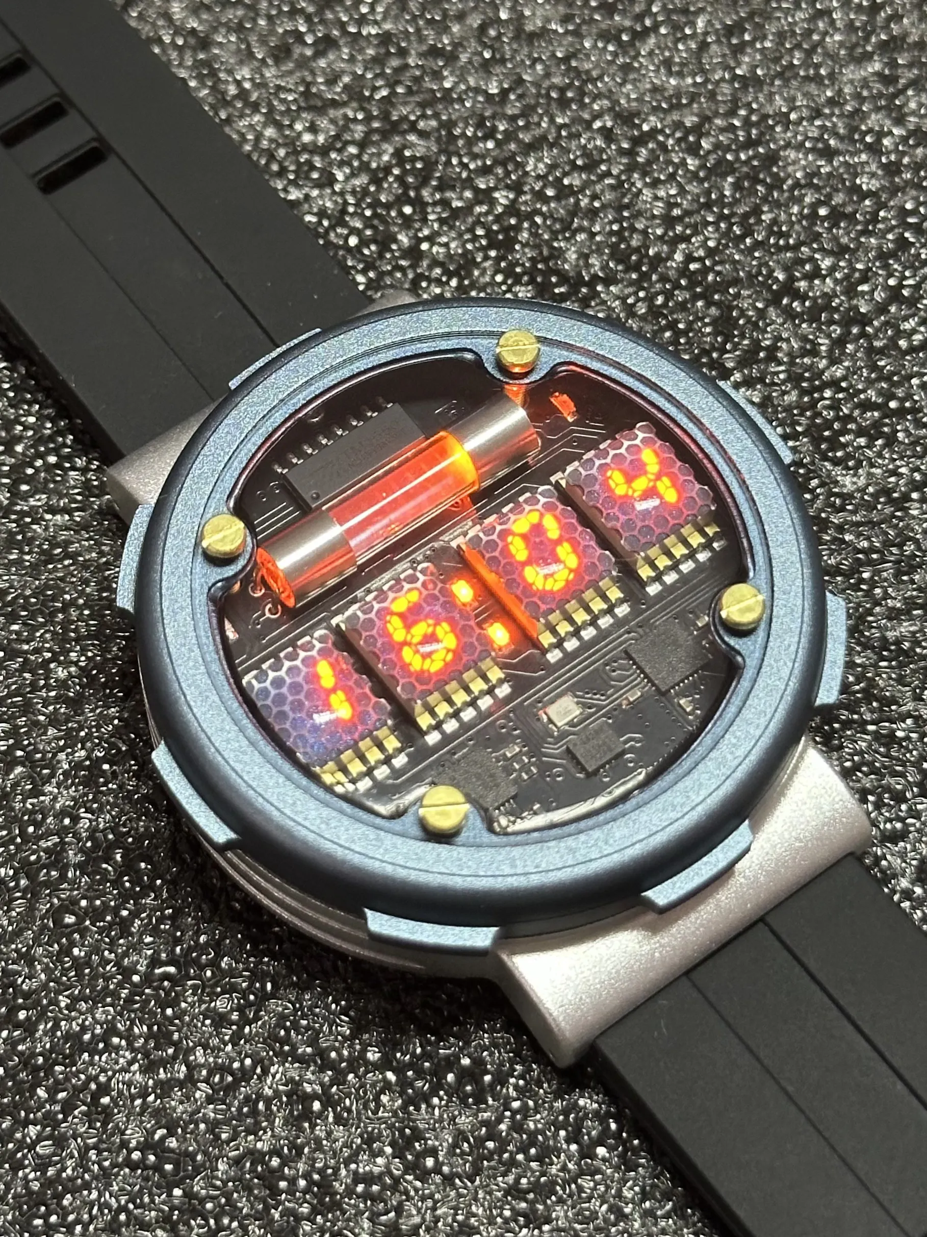 Retro Cyberpunk Nixie Tube Wat - Luxury Watch Nice ulasan dan harga