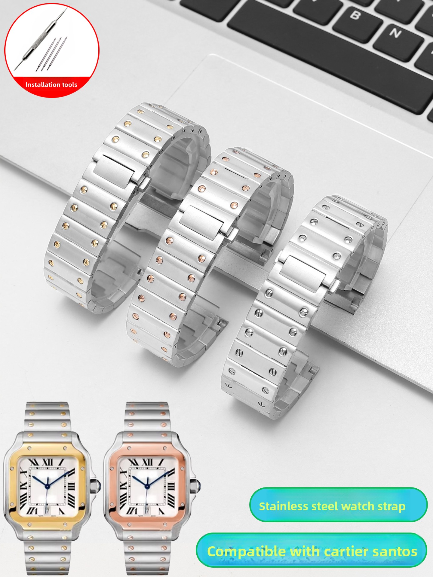 Suitable for Cartier Santos WS - Luxury Watch Cartier ulasan dan harga