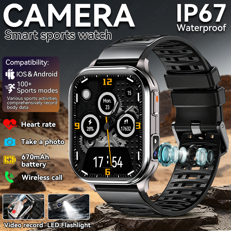 New Camera Smart Watch Men Wom - Luxury Watch Photo ulasan dan harga
