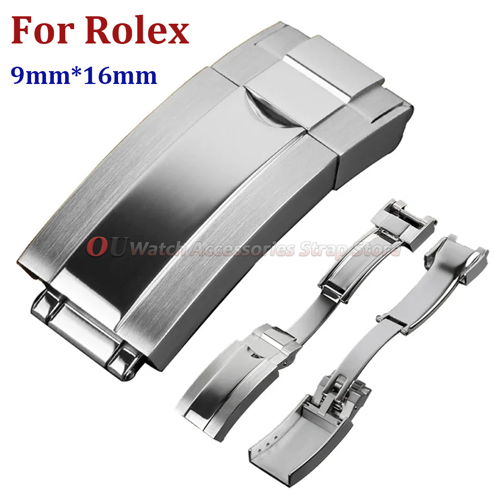 9mmx16mm Stainless Steel Deplo - Luxury Watch Japanese ulasan dan harga