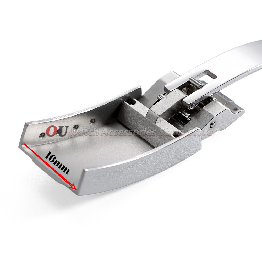 9mmx16mm Stainless Steel Deplo - Luxury Watch Japanese ulasan dan harga