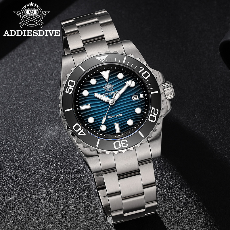 ADDIESDIVE Men's 2115 Quartz W - Luxury Watch Japanese ulasan dan harga