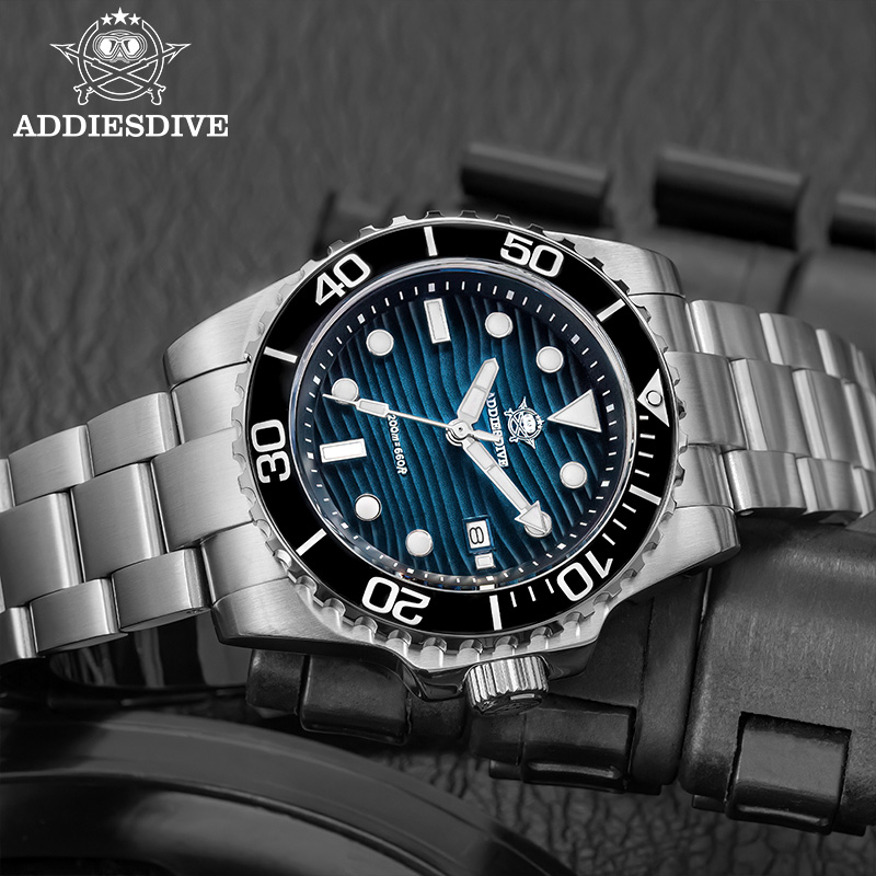 ADDIESDIVE Men's 2115 Quartz W - Luxury Watch Japanese ulasan dan harga