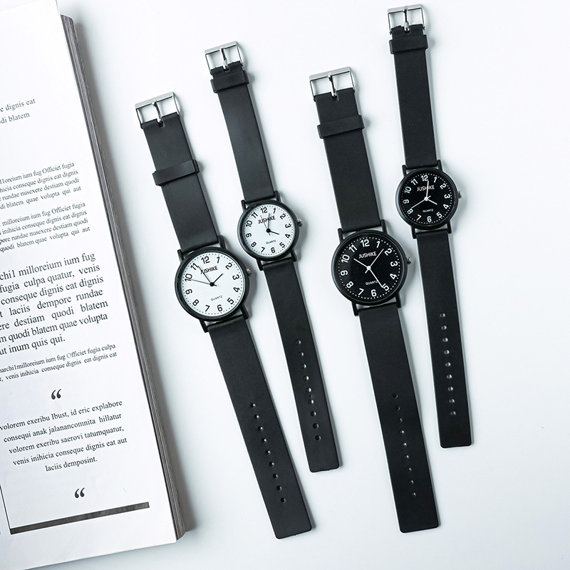 Simple Black Watch Quartz Watc - Luxury Watch Ladies ulasan dan harga