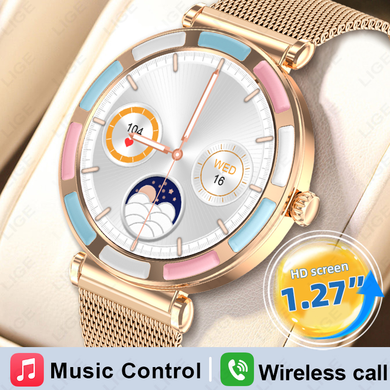2026 LIGE Luxury Smart Watch F - Luxury Watch Hd ulasan dan harga