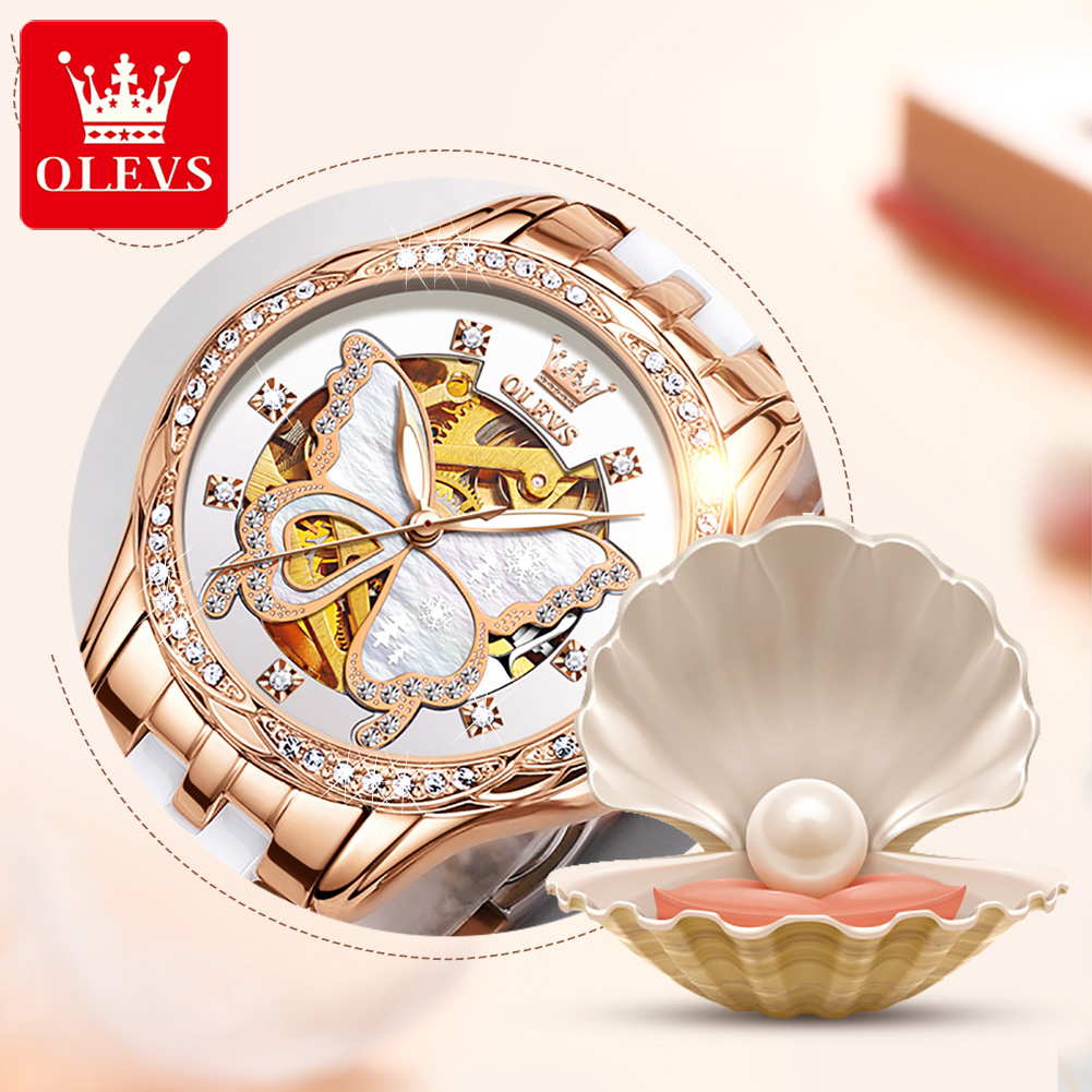 OLEVS 6622 Luxury Women All Au - Luxury Watch Hd ulasan dan harga