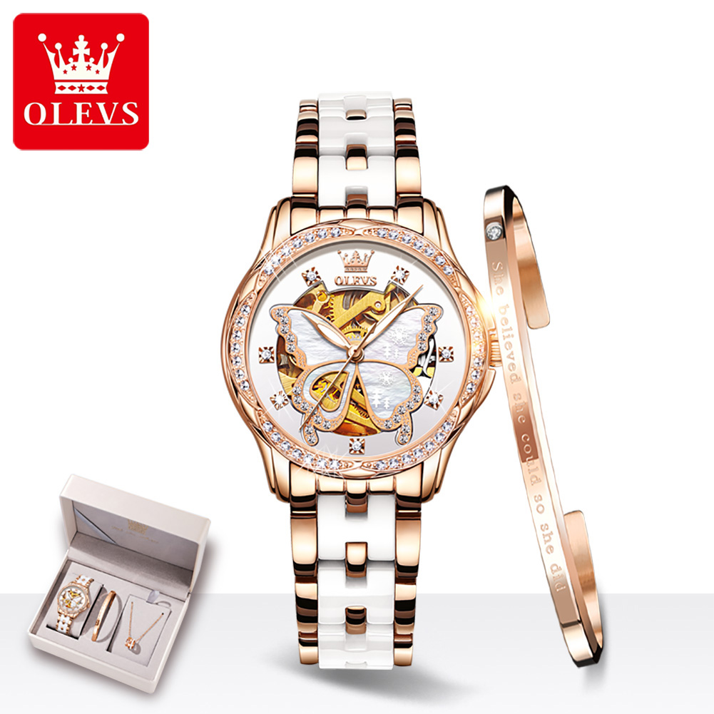 OLEVS 6622 Luxury Women All Au - Luxury Watch Hd ulasan dan harga