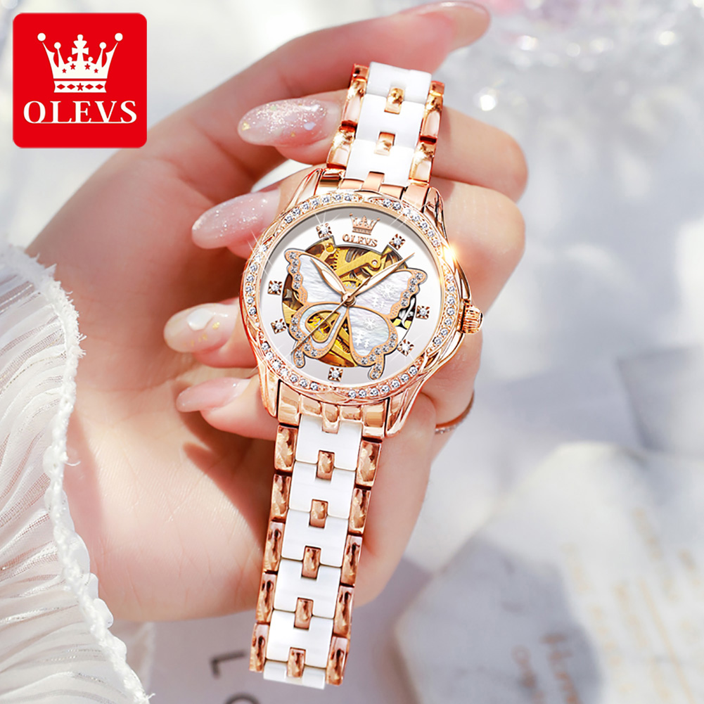 OLEVS 6622 Luxury Women All Au - Luxury Watch Hd ulasan dan harga
