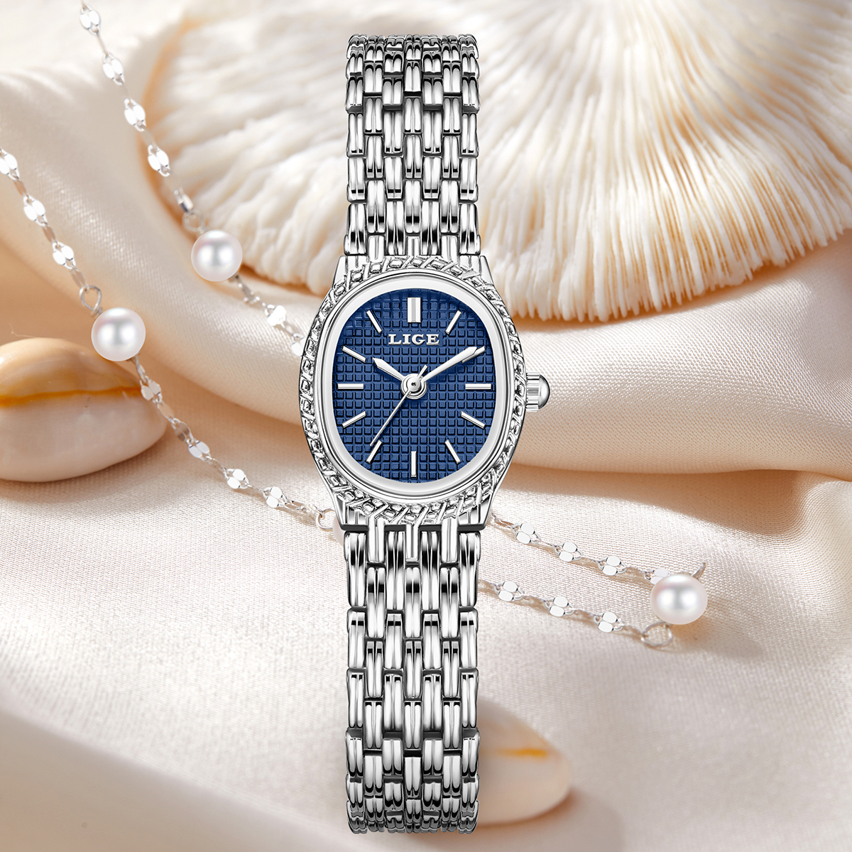 LIGE Fashion Elegant Quartz Wo - Luxury Watch Dial ulasan dan harga